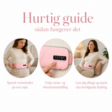 Menstruationsbælte med varme og vibration